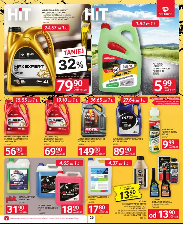 Selgros - gazetka promocyjna Oferta przemysłowa od czwartku 27.08 do środy 09.09 - strona 28