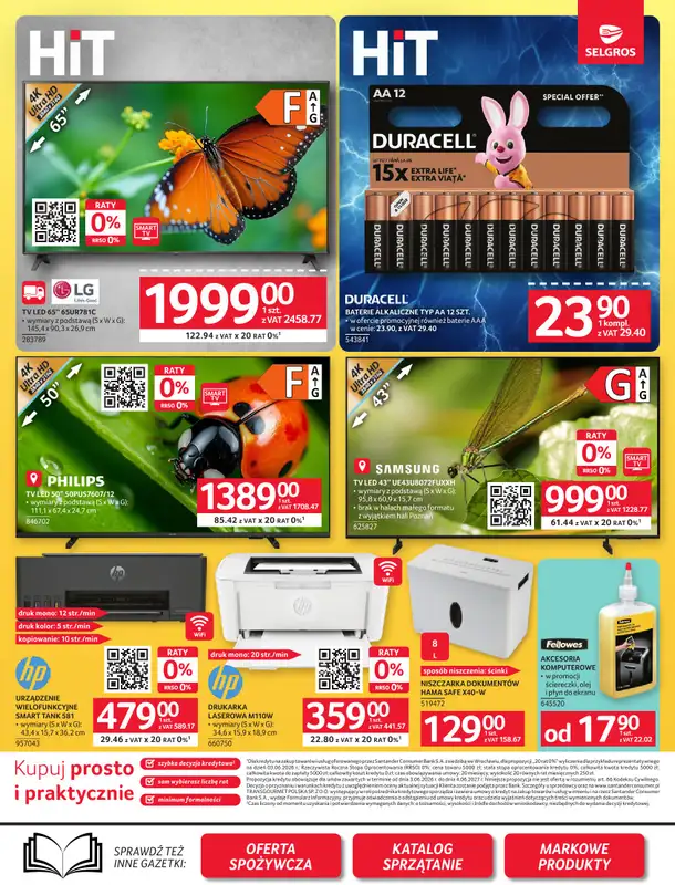 Selgros - gazetka promocyjna Oferta przemysłowa od czwartku 27.08 do środy 09.09 - strona 13