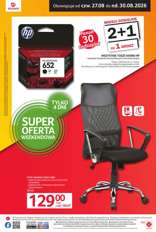 Selgros - gazetka promocyjna Oferta weekendowa od czwartku 27.08 do niedzieli 30.08 - strona 2