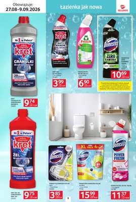 Selgros - gazetka promocyjna Katalog Sprzątanie od czwartku 27.08 do środy 09.09 - strona 9