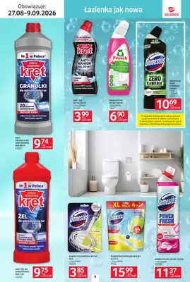 Selgros - gazetka promocyjna Katalog Sprzątanie od czwartku 27.08 do środy 09.09 - strona 9
