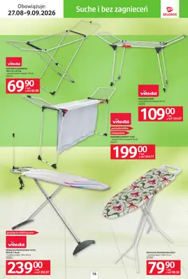 Selgros - gazetka promocyjna Katalog Sprzątanie od czwartku 27.08 do środy 09.09 - strona 16