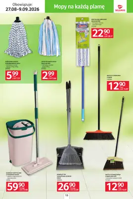 Selgros - gazetka promocyjna Katalog Sprzątanie od czwartku 27.08 do środy 09.09 - strona 13