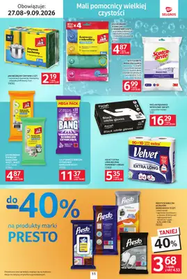 Selgros - gazetka promocyjna Katalog Sprzątanie od czwartku 27.08 do środy 09.09 - strona 11