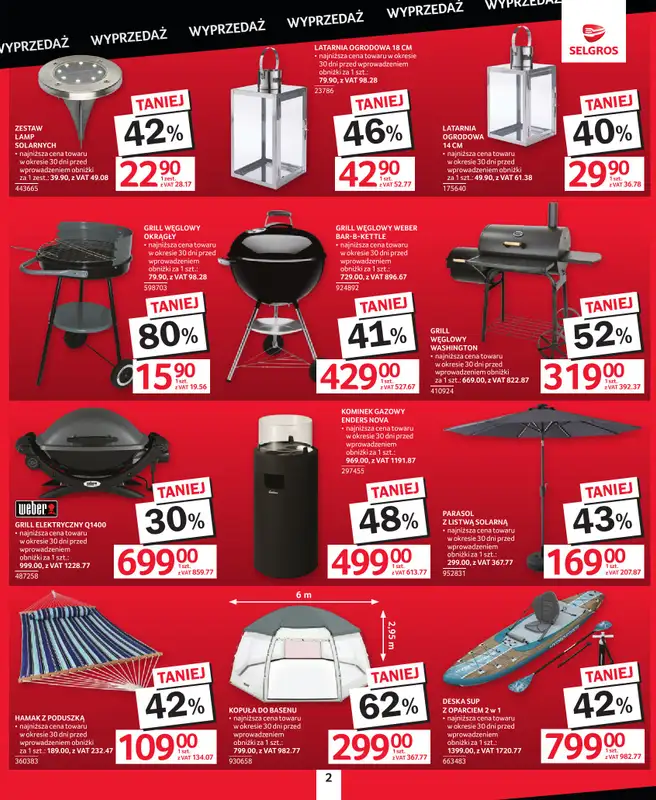 Selgros - gazetka promocyjna Totalna wyprzedaż od czwartku 27.08 do środy 09.09 - strona 2