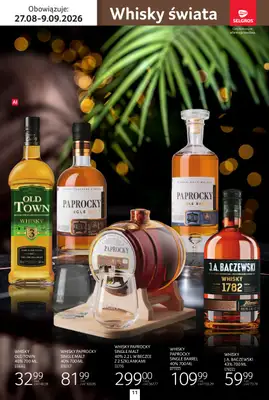 Selgros - gazetka promocyjna Katalog alkohole od czwartku 27.08 do środy 09.09 - strona 11