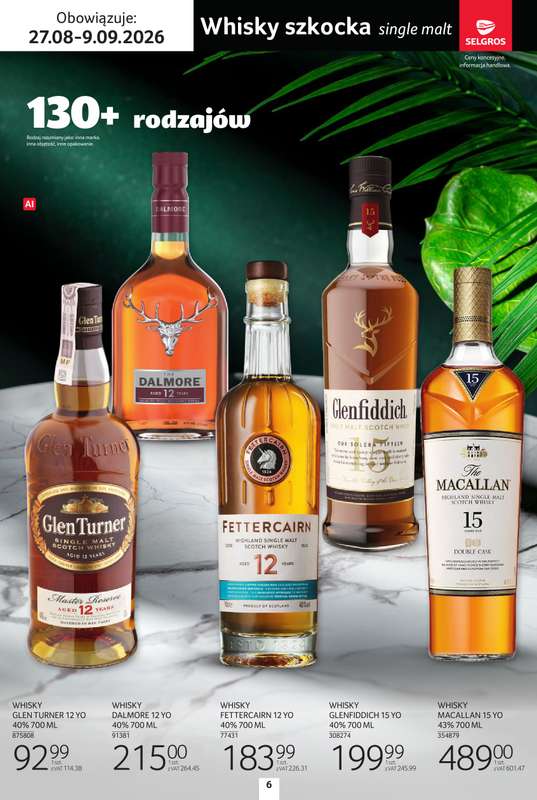 Selgros - gazetka promocyjna Katalog alkohole od czwartku 27.08 do środy 09.09 - strona 6