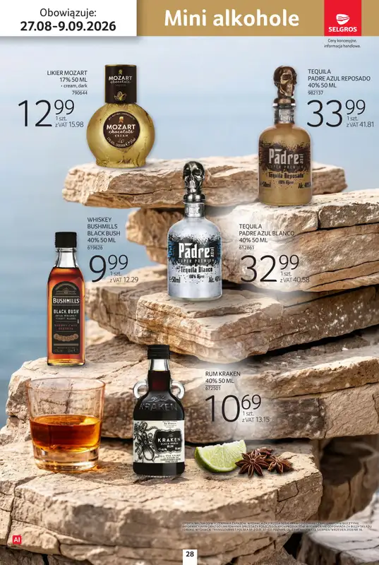 Selgros - gazetka promocyjna Katalog alkohole od czwartku 27.08 do środy 09.09 - strona 28