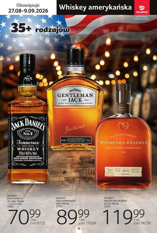 Selgros - gazetka promocyjna Katalog alkohole od czwartku 27.08 do środy 09.09 - strona 10