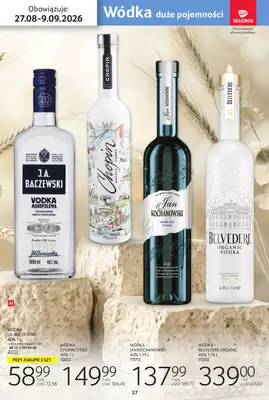 Selgros - gazetka promocyjna Katalog alkohole od czwartku 27.08 do środy 09.09 - strona 27