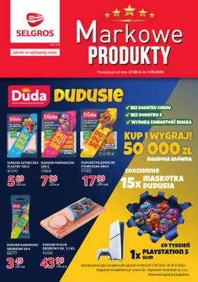 Selgros - gazetka promocyjna Katalog Markowe Produkty od czwartku 27.08 do środy 09.09