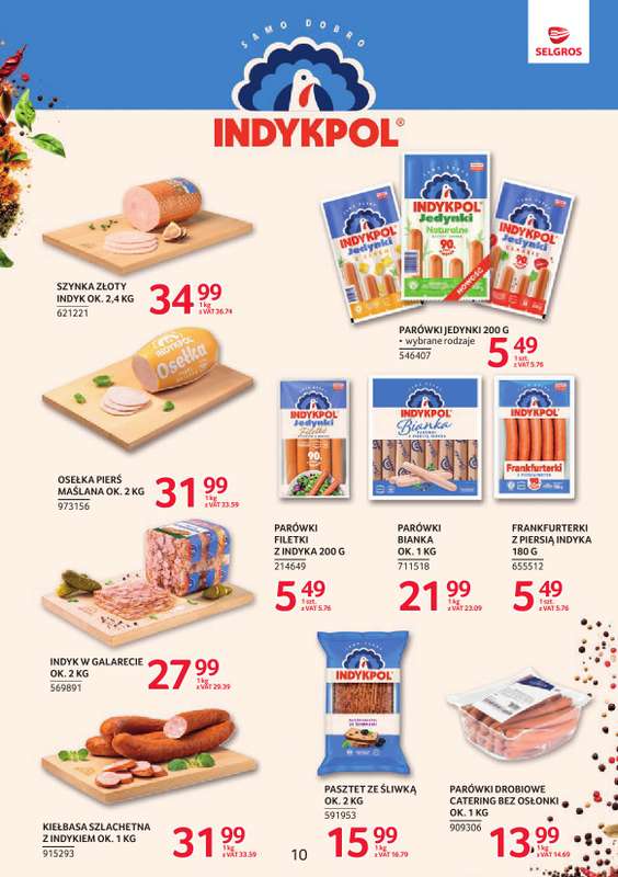 Selgros - gazetka promocyjna Katalog Markowe Produkty od czwartku 27.08 do środy 09.09 - strona 10