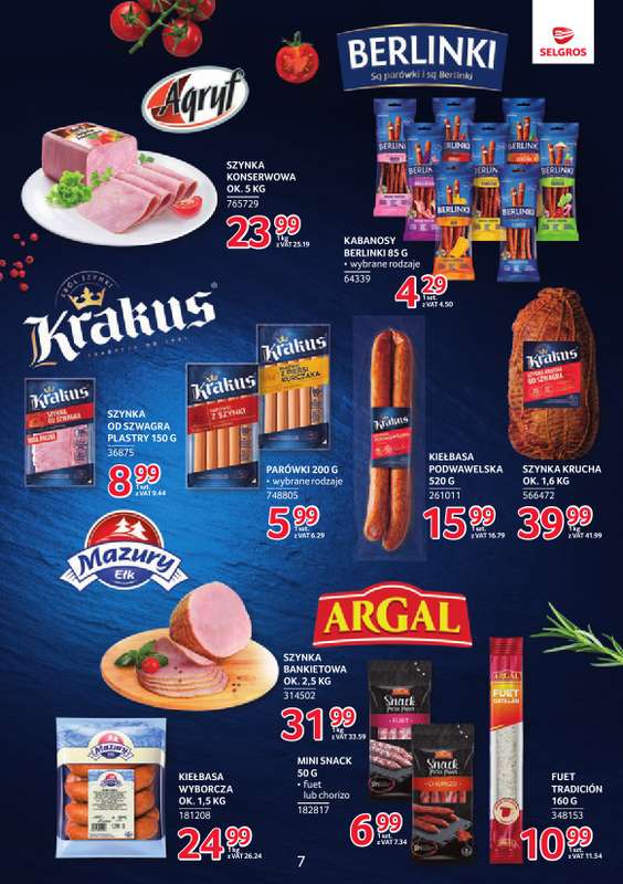 Selgros - gazetka promocyjna Katalog Markowe Produkty od czwartku 27.08 do środy 09.09 - strona 7