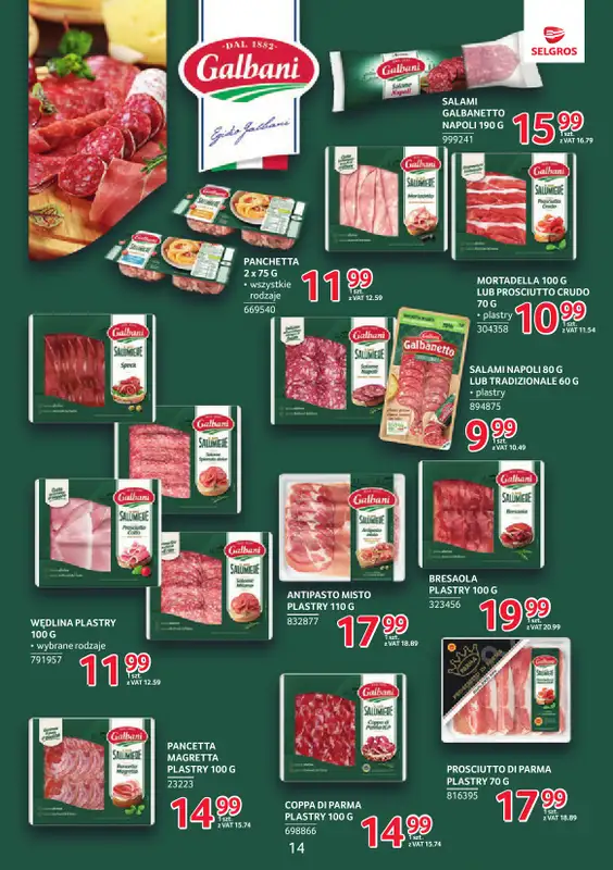 Selgros - gazetka promocyjna Katalog Markowe Produkty od czwartku 27.08 do środy 09.09 - strona 14