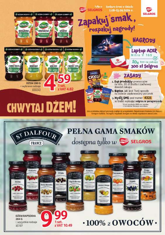 Selgros - gazetka promocyjna Katalog Markowe Produkty od czwartku 27.08 do środy 09.09 - strona 19