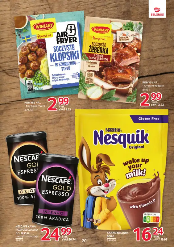 Selgros - gazetka promocyjna Katalog Markowe Produkty od czwartku 27.08 do środy 09.09 - strona 20