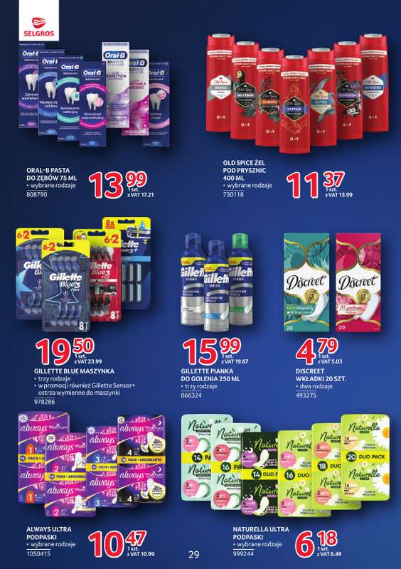 Selgros - gazetka promocyjna Katalog Markowe Produkty od czwartku 27.08 do środy 09.09 - strona 29