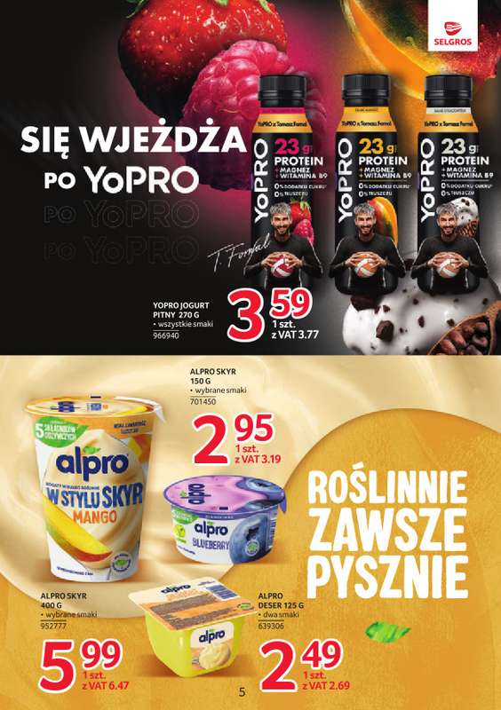 Selgros - gazetka promocyjna Katalog Markowe Produkty od czwartku 27.08 do środy 09.09 - strona 5
