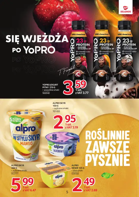 Selgros - gazetka promocyjna Katalog Markowe Produkty od czwartku 27.08 do środy 09.09 - strona 5