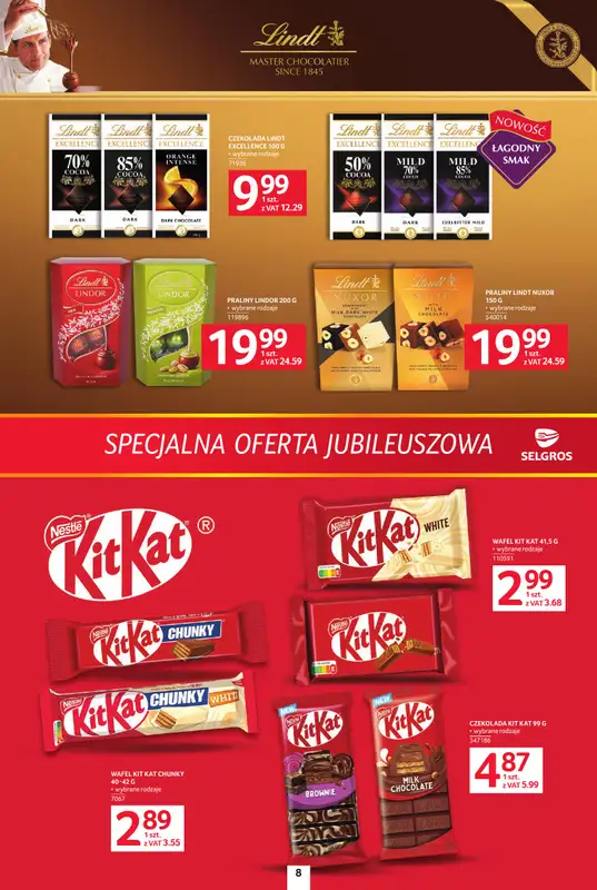 Selgros - gazetka promocyjna Specjalna Oferta Jubileuszowa od czwartku 27.08 do środy 09.09 - strona 8