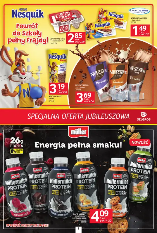 Selgros - gazetka promocyjna Specjalna Oferta Jubileuszowa od czwartku 27.08 do środy 09.09 - strona 3