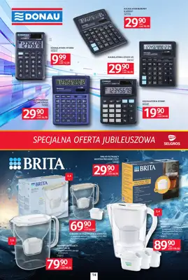 Selgros - gazetka promocyjna Specjalna Oferta Jubileuszowa od czwartku 27.08 do środy 09.09 - strona 14