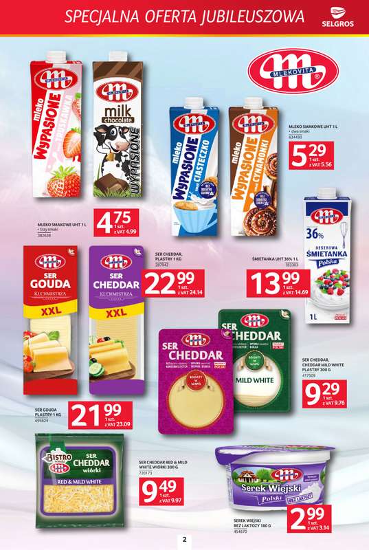 Selgros - gazetka promocyjna Specjalna Oferta Jubileuszowa od czwartku 27.08 do środy 09.09 - strona 2