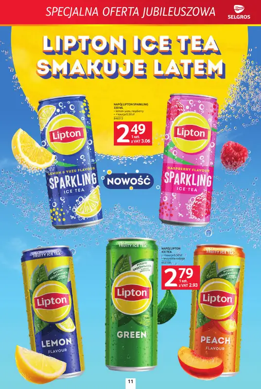Selgros - gazetka promocyjna Specjalna Oferta Jubileuszowa od czwartku 27.08 do środy 09.09 - strona 11