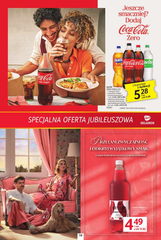 Selgros - gazetka promocyjna Specjalna Oferta Jubileuszowa od czwartku 27.08 do środy 09.09 - strona 10
