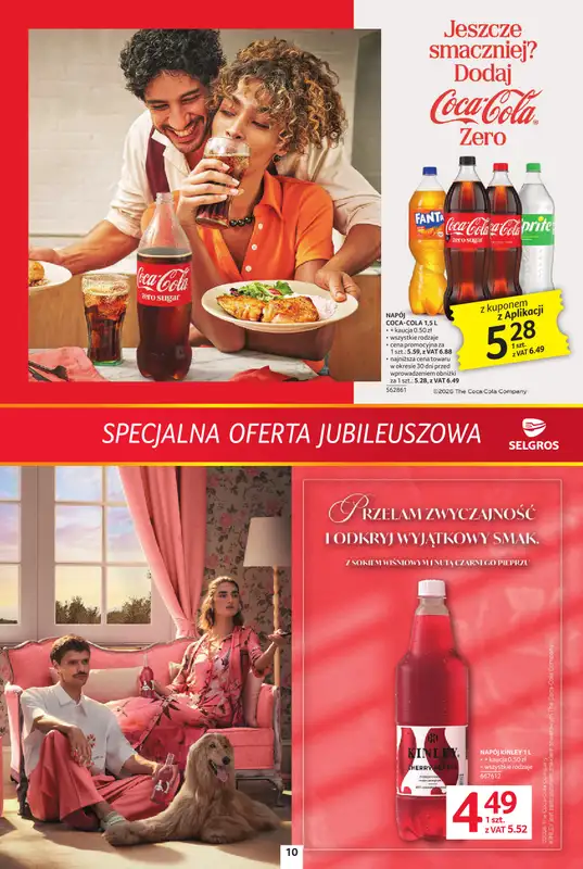 Selgros - gazetka promocyjna Specjalna Oferta Jubileuszowa od czwartku 27.08 do środy 09.09 - strona 10