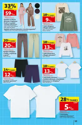 Auchan - gazetka promocyjna Gazetka 30 Lat Hipermarket Auchan od czwartku 27.08 do środy 02.09 - strona 13