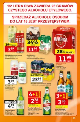 Auchan - gazetka promocyjna Gazetka 30 Lat Hipermarket Auchan od czwartku 27.08 do środy 02.09 - strona 35