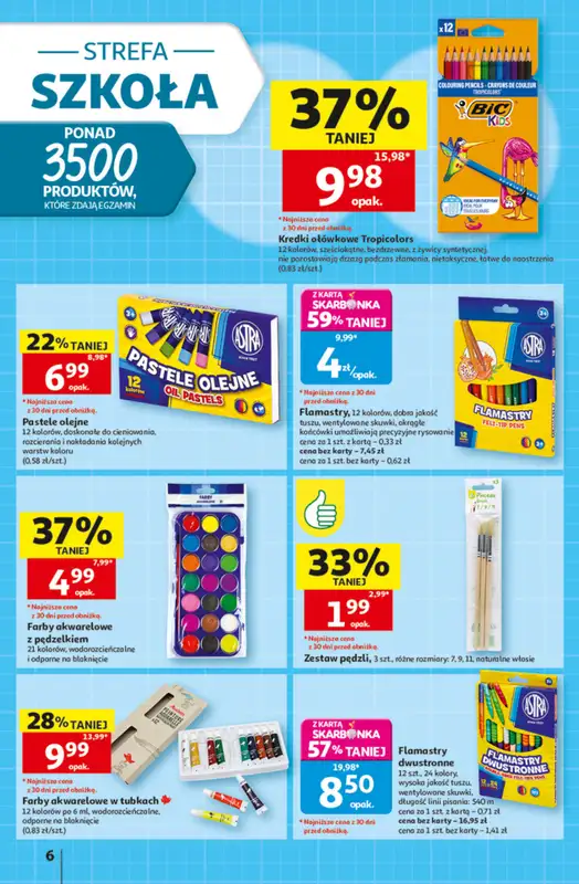 Auchan - gazetka promocyjna Gazetka 30 Lat Hipermarket Auchan od czwartku 27.08 do środy 02.09 - strona 6