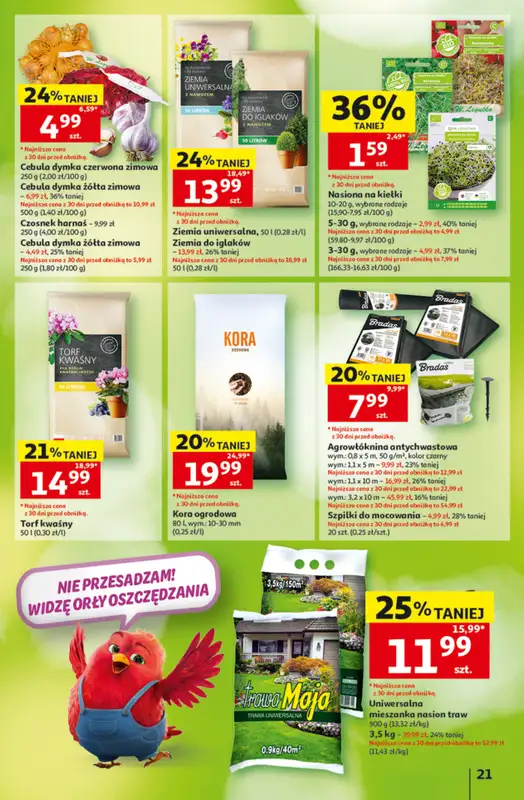 Auchan - gazetka promocyjna Gazetka 30 Lat Hipermarket Auchan od czwartku 27.08 do środy 02.09 - strona 21