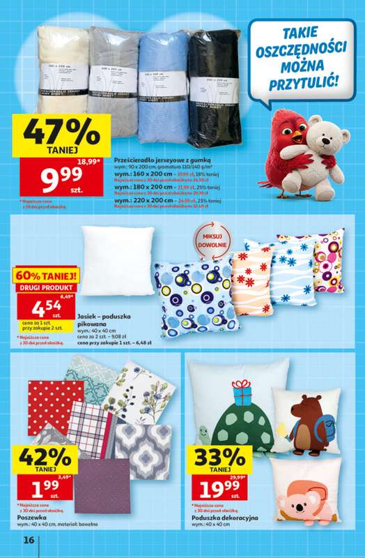 Auchan - gazetka promocyjna Gazetka 30 Lat Hipermarket Auchan od czwartku 27.08 do środy 02.09 - strona 16
