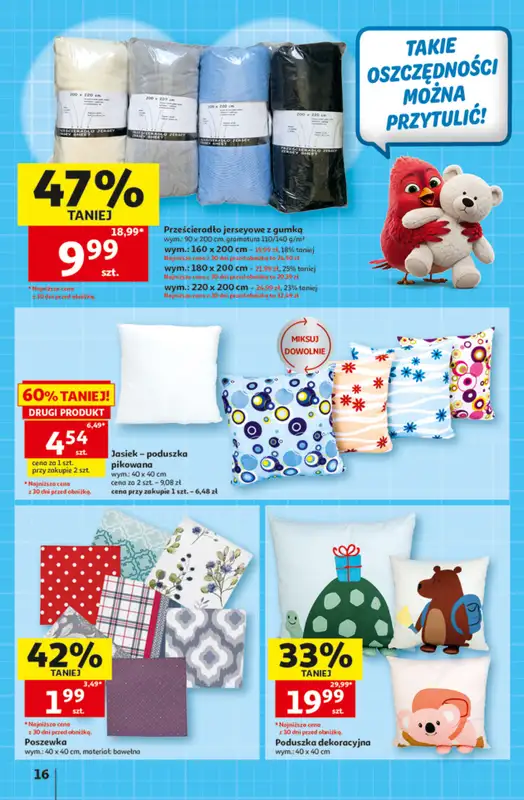 Auchan - gazetka promocyjna Gazetka 30 Lat Hipermarket Auchan od czwartku 27.08 do środy 02.09 - strona 16