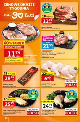 Auchan - gazetka promocyjna Gazetka 30 Lat Hipermarket Auchan od czwartku 27.08 do środy 02.09 - strona 22