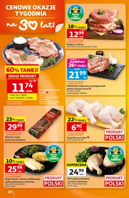 Auchan - gazetka promocyjna Gazetka 30 Lat Hipermarket Auchan od czwartku 27.08 do środy 02.09 - strona 22