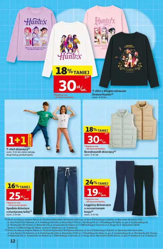Auchan - gazetka promocyjna Gazetka 30 Lat Hipermarket Auchan od czwartku 27.08 do środy 02.09 - strona 12