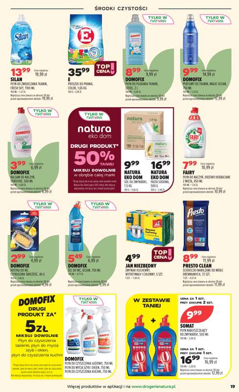 Drogerie Natura - gazetka promocyjna Gazetka od wtorku 25.08 do poniedziałku 07.09 - strona 19