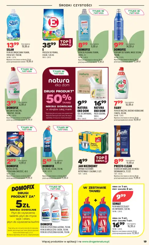 Drogerie Natura - gazetka promocyjna Gazetka od wtorku 25.08 do poniedziałku 07.09 - strona 19