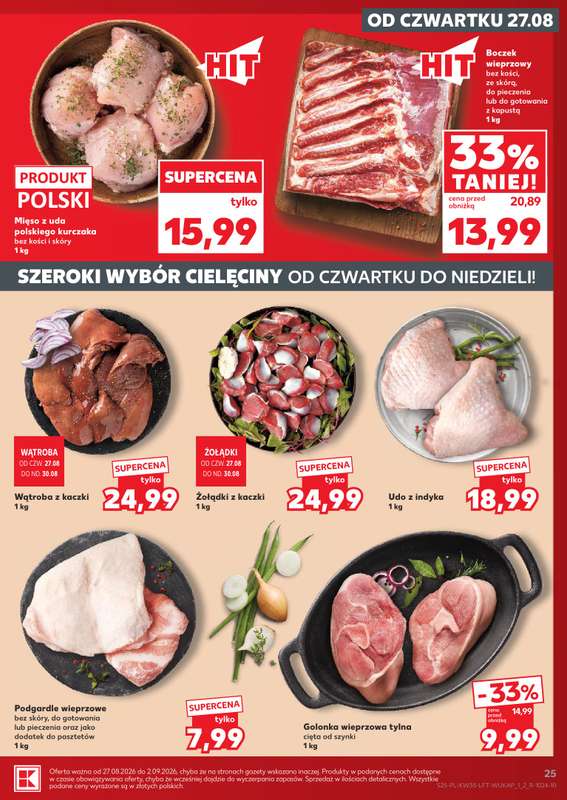 Kaufland - gazetka promocyjna Gazetka Tygodnia od czwartku 27.08 do środy 02.09 - strona 25