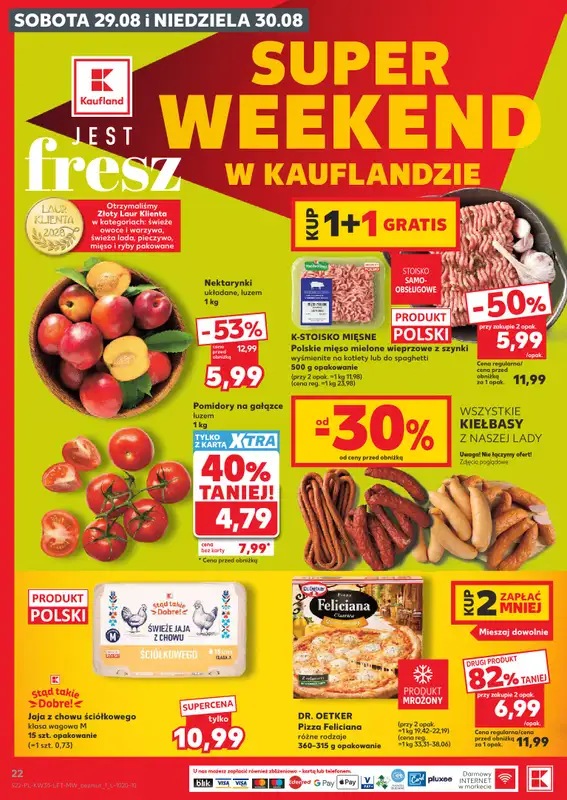 Kaufland - gazetka promocyjna Gazetka Tygodnia od czwartku 27.08 do środy 02.09 - strona 22