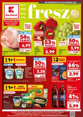 Kaufland - gazetka promocyjna Gazetka Tygodnia od czwartku 27.08 do środy 02.09