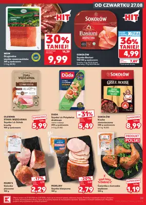 Kaufland - gazetka promocyjna Gazetka Tygodnia od czwartku 27.08 do środy 02.09 - strona 39