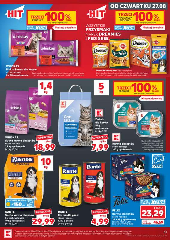 Kaufland - gazetka promocyjna Gazetka Tygodnia od czwartku 27.08 do środy 02.09 - strona 61