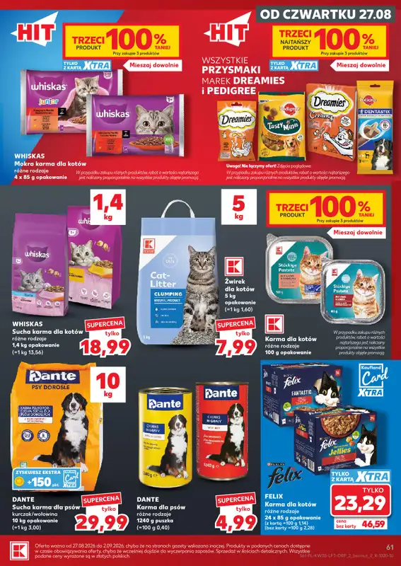 Kaufland - gazetka promocyjna Gazetka Tygodnia od czwartku 27.08 do środy 02.09 - strona 61