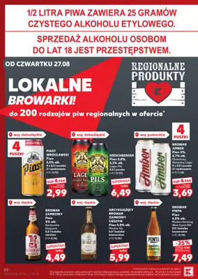 Kaufland - gazetka promocyjna Gazetka Tygodnia od czwartku 27.08 do środy 02.09 - strona 52