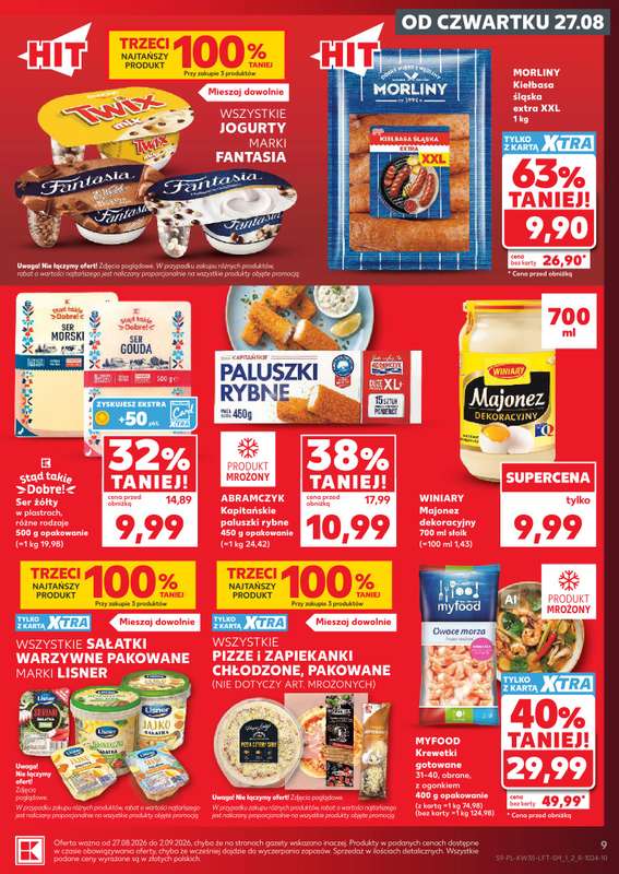 Kaufland - gazetka promocyjna Gazetka Tygodnia od czwartku 27.08 do środy 02.09 - strona 9