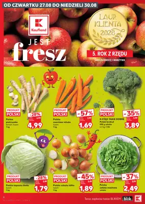 Kaufland - gazetka promocyjna Gazetka Tygodnia od czwartku 27.08 do środy 02.09 - strona 4